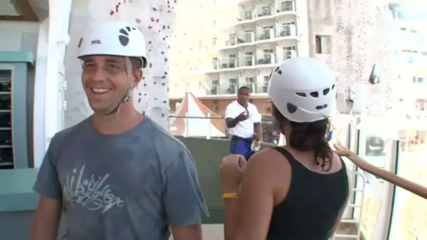 Aucune attraction de la croisière n'échappera à Vanessa et Sébastien