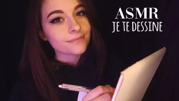 ASMR FRANCAIS ⚪️ RP - JE TE DESSINE ✏️