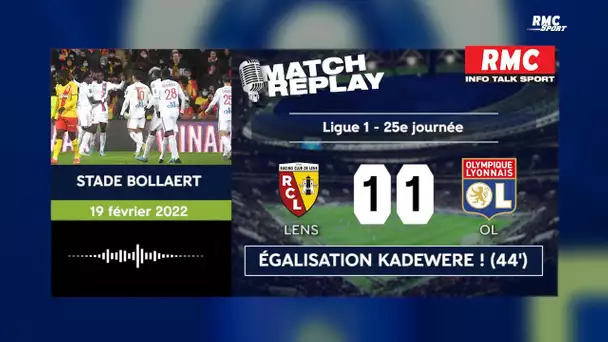 Lens 1-1 OL : Les Gones se contentent du nul à Bollaert (avec les commentaires RMC)