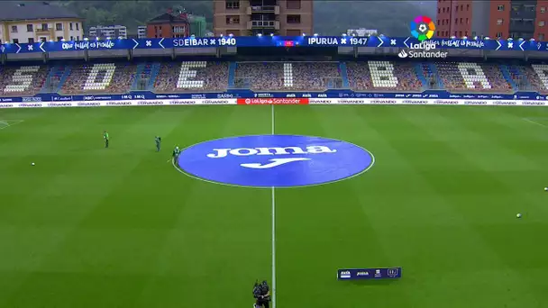 Calentamiento SD Eibar vs Valencia CF