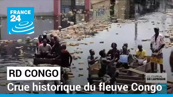 Crue historique du fleuve Congo : un niveau jamais atteint depuis 1961 • FRANCE 24