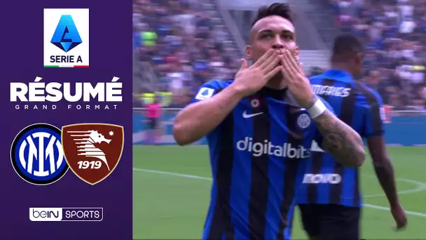 🇮🇹 Résumé - Serie A : Lautaro et l'Inter assurent contre la Salernitana