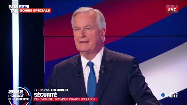 Michel Barnier dénonce la "provocation" d'Éric Zemmour après sa venue au Bataclan