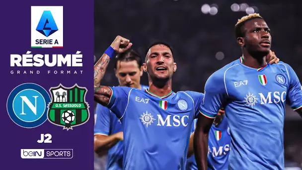 Résumé : Osimhen buteur, Naples enchaine contre Sassuolo !