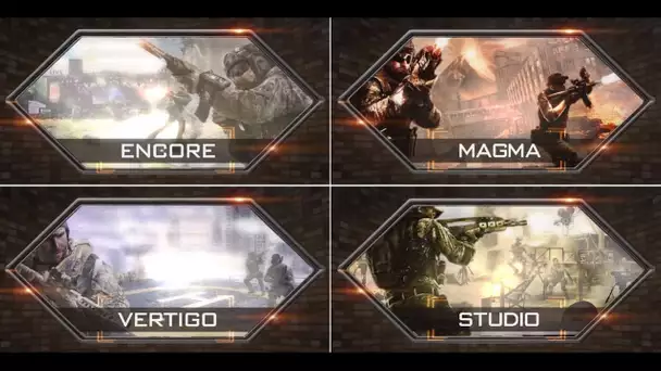 Découverte des maps du DLC Uprising : Vertigo - Encore - Magma - Studio