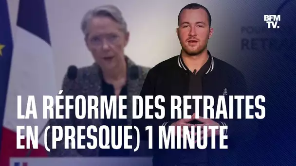 Ce qu’il faut retenir des annonces d’Élisabeth Borne sur le projet de réforme des retraites