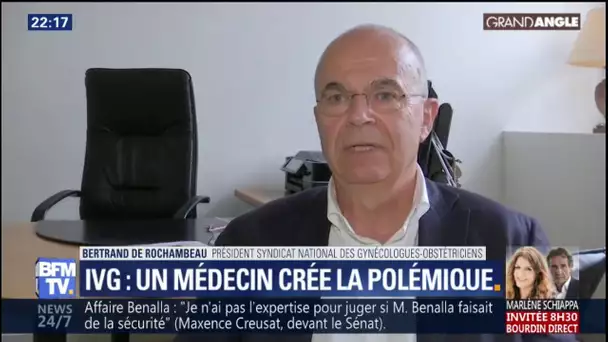 IVG: le président du syndicat national des gynécologues s&#039;explique sur ses propos polémiques