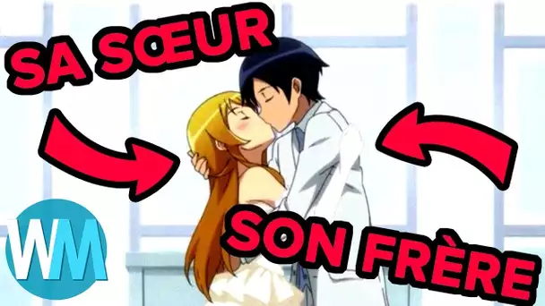 TOP 10 des PIRES RELATIONS AMOUREUSES dans les ANIMÉS !