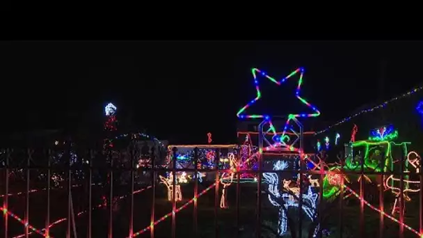 Charnay-lès-Mâcon : la passion d’un agriculteur à la retraite pour les décorations de Noël