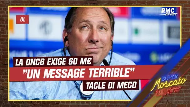 OL - La DNCG exige 60 millions : "Le message est terrible pour les supporters" tacle Di Meco