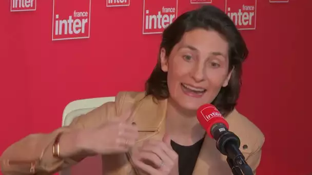 Amélie Oudéa-Castera : "On est à la tâche, dans nos temps de passage" pour les JO 2024