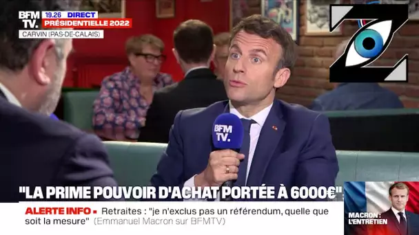 [Zap Télé_Part 1] B. Toussaint irrité par E. Macron : "Ce n'est pas un peu démago ?" (12/04/22)