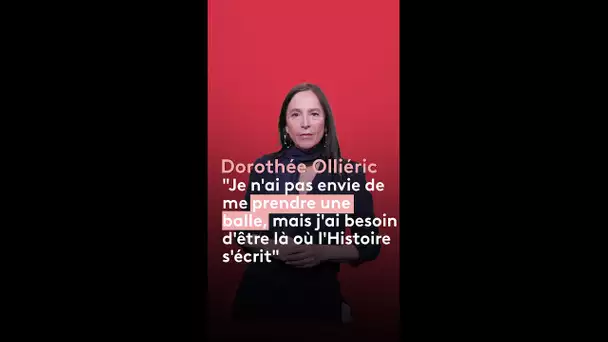 Dorothée Olliéric : "quand je pars sur un terrain de guerre, je dis à mes enfants : Maman t’aime”