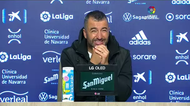 Rueda de prensa CA Osasuna vs RCD Espanyol de Barcelona