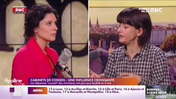 Michel-Aguirre : "L'Elysée and co ont dépensé un milliard d'euros pour les cabinets de conseils"