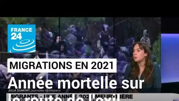En 2021, un nombre record de migrants morts sur la route de l'exil • FRANCE 24