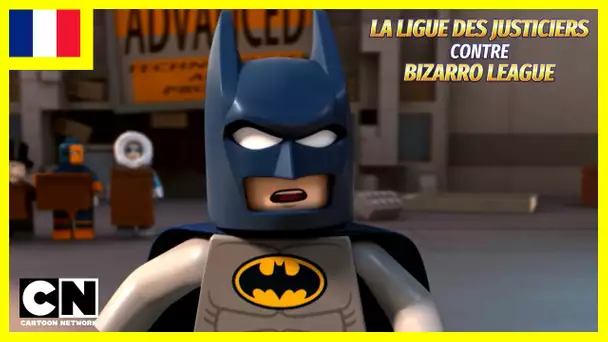 Lego DC Comics Super Heroes 🇫🇷 | La Ligue des Justiciers contre Bizarro League [Extrait 1/4]