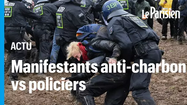 Greta Thunberg en tête de cortège pour sauver un village allemand, des incidents éclatent