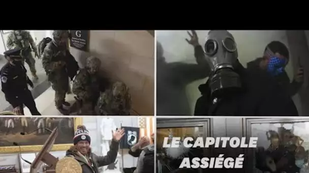 Les images du chaos dans le Capitole à Washington