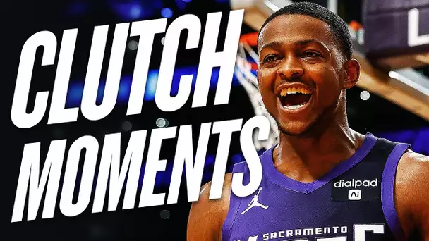 De'Aaron Fox Most Clutch Kings Moments