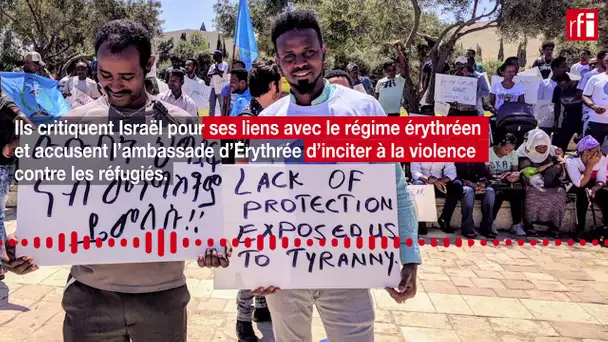 Des centaines de demandeurs d'asile érythréens manifestent à Jérusalem