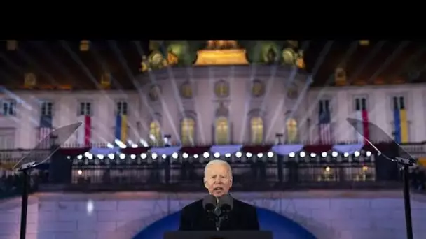 "Notre soutien à l'Ukraine ne faiblira pas", assure Joe Biden lors de sa visite en Pologne