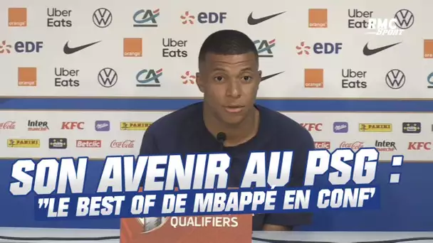 Son avenir incertain au PSG : le best of de Mbappé en conférence de presse avant Gibraltar-France