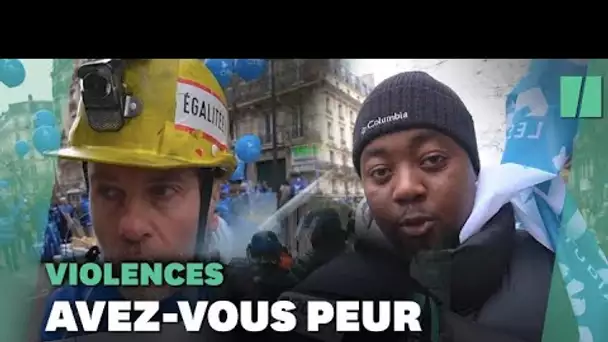 Retraites : face à la tension grandissante dans la rue, avez-vous peur en manifestation ?