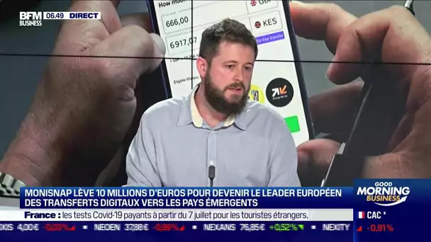 Raphaël Rivière (Monisnap): Monisnap lève 10 millions d'euros