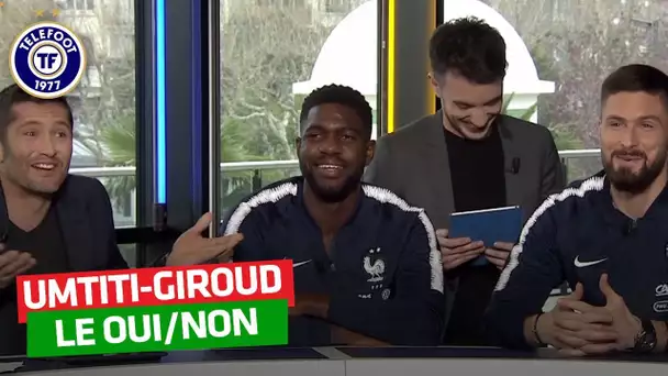 Le Oui/Non avec Umtiti et Giroud : Mercato, Parfum, Equipe de France