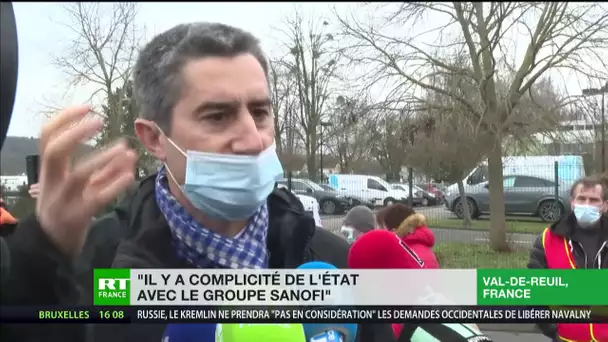Les salariés de Sanofi de Val-de-Reuil en grève contre la suppression de 400 emplois