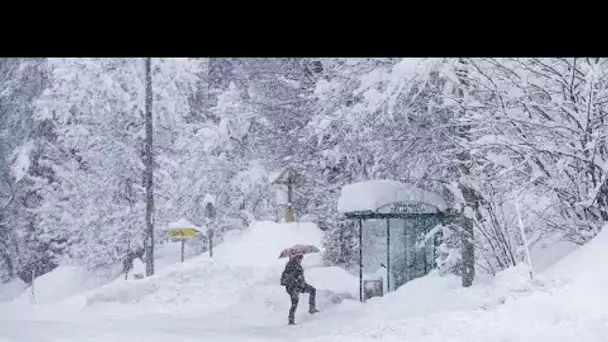 La neige paralyse une partie de l'Europe