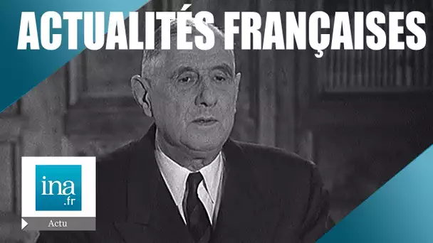 Les Actualités Françaises du 26 septembre 1962 | Archive INA