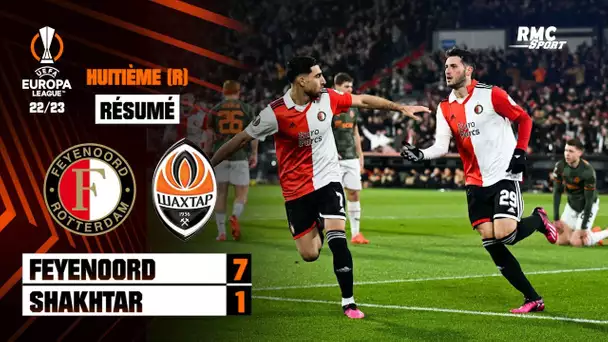 Résumé : Feyenoord (Q) 7-1 Shakthar - Ligue Europa (8e retour)