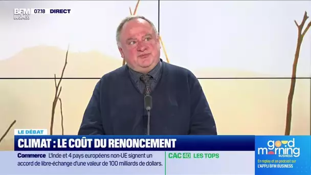 Nicolas Doze face à Jean-Marc Daniel : Climat, le coût du renoncement