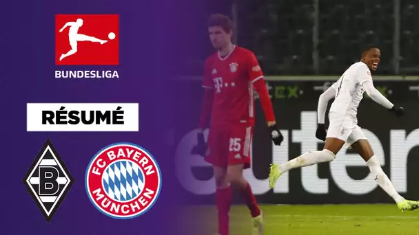 Résumé : Le Bayern renversé par Gladbach