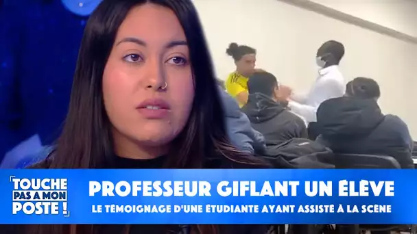 Professeur giflant un élève : le témoignage d'une étudiante ayant assisté à la scène