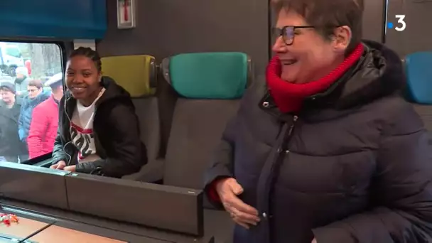 Le nouveau train Cévenol a effectué sa première liaison entre Nîmes et Clermont-Ferrand