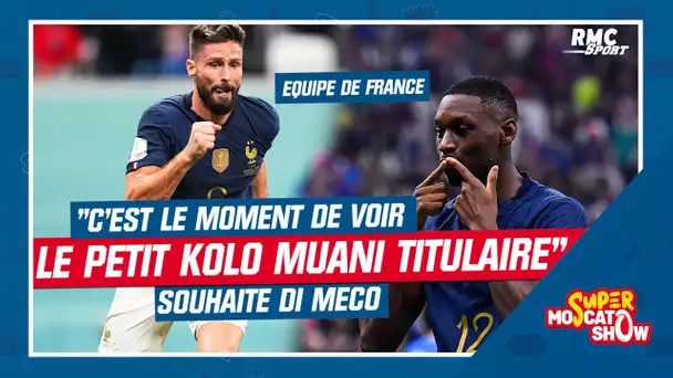 Equipe de France : Di Meco souhaite "Kolo Muani titulaire" mais n'est pas inquiet pour Giroud