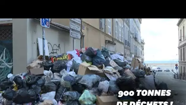 Marseille croule sous les déchets après 13 jours de grève des éboueurs