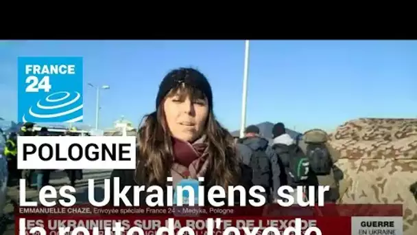 Guerre en Ukraine : Les Ukrainiens sur la route de l'exode • FRANCE 24