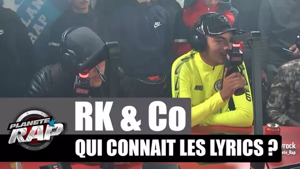 RK - Qui connaît les lyrics ? avec PLK, GLK, KRK & Koba LaD #PlanèteRap