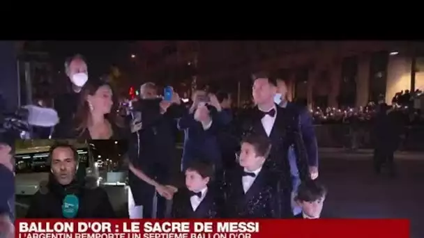Lionel Messi remporte son 7e Ballon d'Or, Alexia Putellas sacrée chez les femmes • FRANCE 24