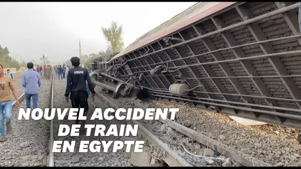 L’Egypte endeuillée par un nouvel accident ferroviaire, au moins 11 morts