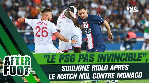 PSG 1-1 Monaco: "L'ASM a montré que le PSG n'était pas invincible", souligne Riolo