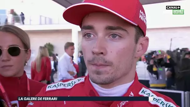 Leclerc : "J'ai pas du tout senti les pneus"