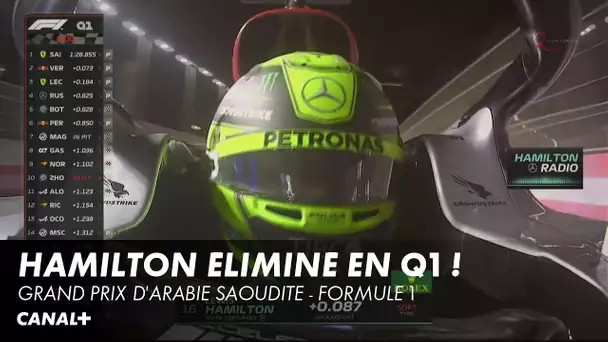 Hamilton éliminé en Q1 - Grand Prix d'Arabie Saoudite - Formule 1