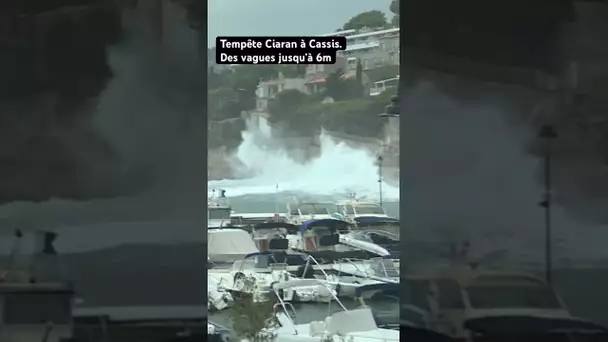 Tempête Ciaran à Cassis