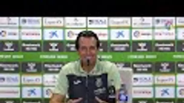 Rueda de prensa de Unai Emery tras el Real Betis vs Villarreal CF (1-0)