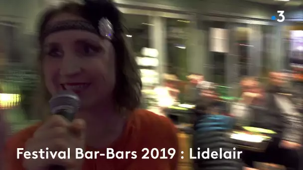 Nantes :  Lidelair au restaurant Le Coup Fourré pour fêter le 18ème festival culture Bar-Bars